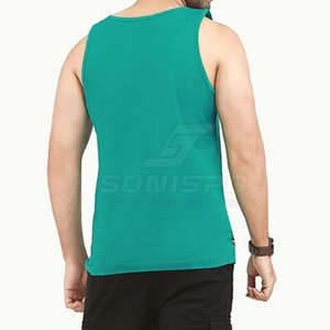 SONISPO SPORTS & FITNESS Débardeur de sport pour homme, prix abordable, confortable, respirant, séchage rapide, léger, polyester/coton - Product Image 3