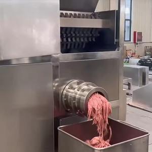 Trituradora de Huesos de Marca Personalizada, Máquina Trituradora Industrial de 20-60 kg/h con Bobina de Inducción para Plantas Procesadoras de Carne, 1 Año de Garantía - Product Image 1