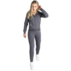 Chándal personalizado con capucha para mujer, conjuntos unisex, conjunto de Jogger de algodón con logotipo, conjunto de 2 piezas, chándal de algodón 100% para mujer - Product Image 5