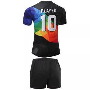 ชุดกางเกงขาสั้นเสื้อรักบี้สำหรับผู้ใหญ่ทุกเพศผ้าแห้งเร็วระบายอากาศได้ดีสำหรับการแข่งขันฝึกซ้อมแข่งขัน - Product Image 6