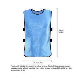 เสื้อกั๊กฝึกฟุตบอลผ้ากันเปื้อนสำหรับผู้ใหญ่เสื้อฝึกฟุตบอลดีไซน์ใหม่โลโก้กำหนดเอง - Product Image 2