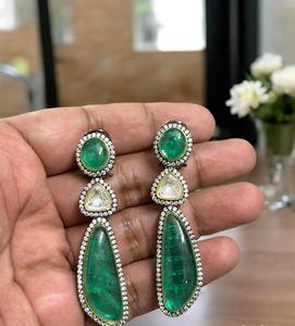 Pendientes de lujo con chispa de circón, pendientes elegantes para mujer para ropa de fiesta, accesorios de moda con piedra de circón para regalos - Product Image 2