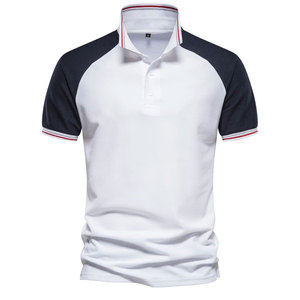 OEM Service New Fashion Cotton Polyester Polo <b>Shirt</b> Men Stand <b>Collar</b> High Quality Short Sleeve Men Polo <b>T</b>- <b>Shirt</b> - Product Image 1