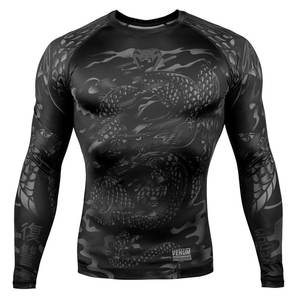 Rash Guards para MMA BJJ Fighters Compression Fit HD PrintSublimated Fabric Jiu Jitsu Kimono de Jiu Jitsu Gym Ready Top - Product Image 4