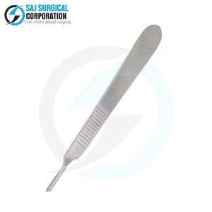 Heavy Duty Scalpel Handle Extra Strong Stainless Steel For <b>Repeated</b> Sterilization And Long Term Use - Product Image 2