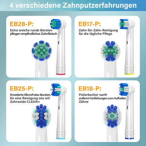 Plaque Removal <b>Round</b> Toothbrush Head Refills Generic for Oral Bs Electric <b>Brush</b> Heads Wholesale OEM Factory - Product Image 2