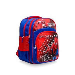 Blue <b>Kids</b> <b>Backpack</b> P85378 Waterproof Oxford Material Fashion Style Zipper Closure for <b>Boys</b> Featuring Cute Cartoon Candy Pattern - Product Image 2