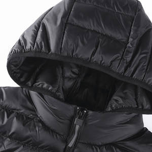 Wholesale New Fashion Premium Quality Slim Heated Cotton Filled Padded Bomber <b>Jacket</b> for <b>Men</b> Customized ODM <b>Canvas</b> Fabric Winter - Product Image 4