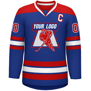Maillot de hockey sur glace personnalisé par sublimation 2025 maillot de hockey à roulettes léger faites votre propre design - Product Image 1