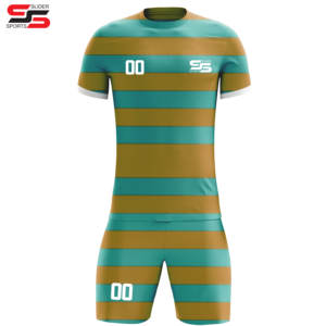 Nueva camiseta de fútbol personalizada de alta calidad, kit deportivo Unisex, uniforme de fútbol de alta calidad para hombres y mujeres, camiseta de fútbol para adultos - Product Image 4
