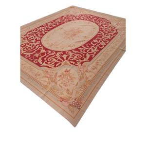 Nayaab Art mural et tapisserie en coton rouge et orange pour usage décoratif - Product Image 2