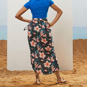 Fournisseur OEM pakistanais de sarongs en tissu doux idéal pour les sorties à la plage vêtements de voyage d'été et vêtements de villégiature confortables - Product Image 2