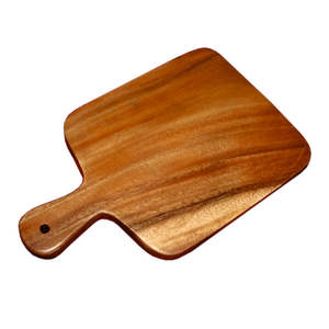 Tabla de servir ecológica de tajo de madera rectangular sostenible para preparación de alimentos - Product Image 2