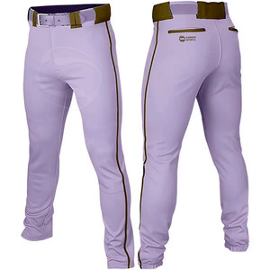 Pantalones de béisbol con logotipo personalizado transpirables de alta calidad y talla grande más vendidos, ropa deportiva de nuevo diseño para adultos - Product Image 1