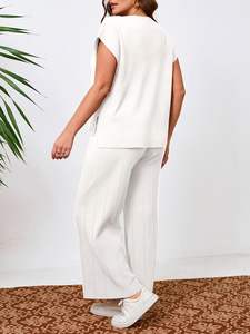 Leggings de sport d'entraînement taille haute pour femmes motif solide col montant veste de sport pantalon de Sport en gros ensemble de survêtement de Fitness - Product Image 4