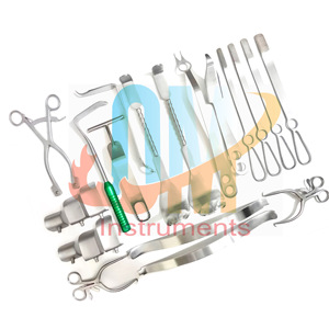 Sistema de Retractores para Cirugía de Hombro, Juego de Instrumentos Ortopédicos de Acero Alemán, 22 Piezas, Instrumentos Quirúrgicos de Alta Calidad |   OldMed - Product Image 1