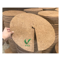 Vietnam Coir mulsa tikar bantalan lingkaran untuk kelembaban tanah retensi gulma blok dan perlindungan akar dengan harga yang baik