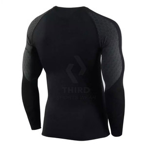 Rash Guard Manga larga Rash Guard Tamaño personalizado y diseños para hombres Ropa deportiva Cómodo Rash Guard - Product Image 2