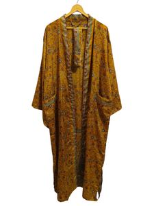 Long Peignoir Léger Vintage Sari Robe Doux Plage Robe De Soirée Indien À La Main Kimono En Soie - Product Image 5