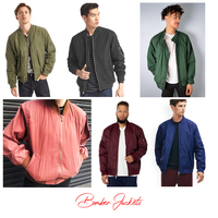 Blouson bombardier d'hiver unisexe de qualité supérieure, imperméable, coupe-vent, manteau parka isolé thermiquement avec vestes à fermeture éclair
