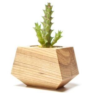 ARTESANÍA maceta de madera Wishing Well maceta decoración de jardín de patio trasero macetas de madera creativas macetas de flores de corteza jardín - Product Image 5