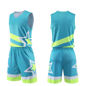 Professional Custom Sublimation Basketball Uniform High Quality 100% Polyester Plus Size Printed Breathable Quick Dry Team Logo - Product Image 1