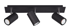 Striscia luminosa a 3 luci serie Marley, nera, 3xGU10 (Trio Lighting 802400332) - Product Image 1