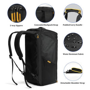 Unisex Luxury Gym <b>Bag</b> with Large Capacity Custom Design Lightweight Nylon Lining Durable <b>Zipper</b> Closure New Arrival <b>Storage</b> - Product Image 6
