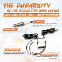 Kit lance-flammes double avec tous les accessoires d'installation Compatible avec les voitures Camions Kit de flamme double échappement