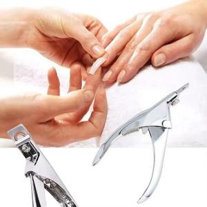 Cortauñas Profesional de Acero Inoxidable con Cuchilla Curva para Uñas Acrílicas, Cortador de Uñas Postizas para Dedos, Uñas de Gel Acrílico Artificiales de Salón - Product Image 4