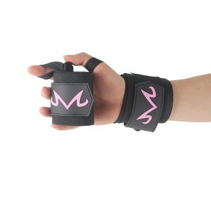 Sangles de poignet pour la musculation de style anime pour hommes, sangles de levage pour les entraînements de force, sangles de soulevé de terre avec surface rembourrée - Product Image 1