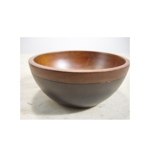 Design moderne Meilleure Vente Bol de Service en Bois de Bambou de Forme Élégante pour Salade de Riz Soupe Alimentaire Bol de Service en Bois - Product Image 5