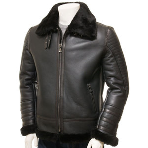 Nouvelle Veste d'Hiver Homme en Cuir Véritable de Haute Qualité, Coupe Vente Chaude 2025, Coupe-Vent Respirante et Élégante, Vente en Gros Direct Usine - Product Image 1