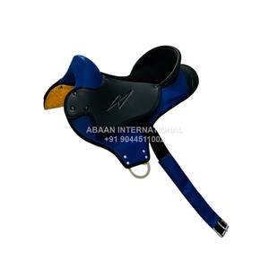 Silla de Montar Ligera y Resistente para Niños Principiantes, Cuero Sintético Duradero, Asiento Acolchado Cómodo, Transpirable, Protección UV, Plástico - Product Image 5