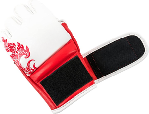 Gants de boxe durables à paume ouverte pour MMA Kickboxing Heavy Bag Workouts Pro Martial Arts Gear - Product Image 4