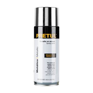 Pretul Metallic <b>Chrome</b> <b>Spray</b> Paint 400ml Fast-Drying Art Paint for Creative Projects and School Supplies - Product Image 1