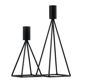 Nouveau design du fabricant en métal argenté fait à la main taille personnalisable bougeoir de noël porte-lanterne décoratif pour la maison en bois - Product Image 1