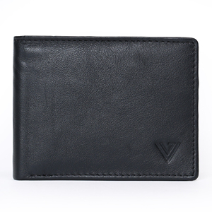 Cartera corta plegable con bloqueo RFID de cuero genuino Multicolor súper delgada con forro de algodón para hombres regalo perfecto hecho a mano - Product Image 5