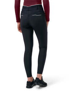 Pantalones ecuestres personalizados para mujer, atractivas mallas de compresión de alto estiramiento para pantalones de equitación, conjunto de accesorios - Product Image 2