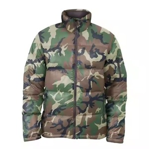 Manteaux matelassés personnalisés pour hommes Veste matelassée à bulles camouflée pour l'extérieur Vestes d'hiver chaudes pour hommes Vestes pour hommes - Product Image 1