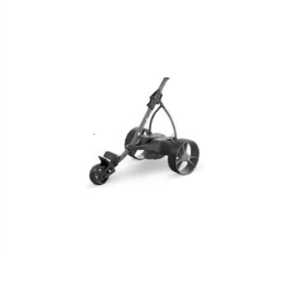 New <b>Foldable</b> Golf-X10 Follo Electric Golf <b>Trolley</b> Rechargeable Lithium Battery 4-Wheel Drive Remote Control Metallic Black - Product Image 1