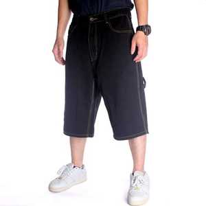 Plus Szie 52 Denim <b>Shorts</b> <b>Men</b> Summer <b>Jeans</b> <b>Shorts</b> Fashion Casual Solid Color Baggy <b>Shorts</b> Male <b>Short</b> Pants Big Size - Product Image 4