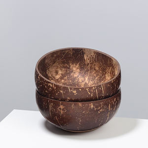 Cuencos de coco de laca natural artesanal de Vietnam, cuenco con incrustaciones de cáscara de huevo y madre de perla, cuenco de Laca-TL2010 - Product Image 2