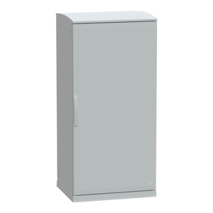 Per SCHNEIDER ELECTRIC NSYPLAZT1576G Contenitore per Strumenti Elettronici da Pavimento con Tettoia Ventilata a Fondo Aperto in Poliestere - Product Image 1