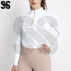 Camisetas de Ciclismo de Alta Calidad para Mujer - Ropa de Compresión Ligera de Mezcla de Poliéster/Spandex con Opciones Personalizables - Product Image 3