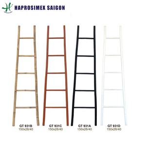 บันไดไม้ไผ่ธรรมชาติ,เฟอร์นิเจอร์ไม้ไผ่สำหรับตกแต่งบ้านและสวน,อุปกรณ์ตกแต่งบ้าน (GT 767) - Product Image 5