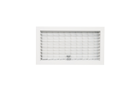 Rejilla de Retorno de Deflexión Simple Moderna, Aluminio Anodizado Resistente a la Corrosión, Aspas Ajustables, Diseño Ligero, Uso Comercial