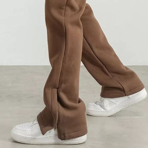 Pantalones Deportivos de Hombre, Estilo Jogger, Acampanados, 100% Algodón, Holgados, de Alta Calidad, con Cintura Elástica, para Hombre - Product Image 5