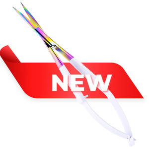 Tijeras de resorte de bordado profesional, tijeras de peluquero de corte de hilo afilado, recortadora de manicura y maquillaje, herramientas de belleza para el hogar - Product Image 1