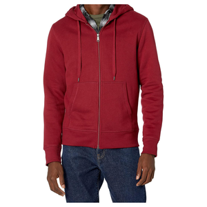 เสื้อฮู้ดแบบสวมหัวผ้าฝ้ายขนแกะ100% สำหรับผู้ชายเสื้อผ้าสีพื้นระบายอากาศได้ดีสวมใส่สบายสำหรับฤดูหนาว - Product Image 2